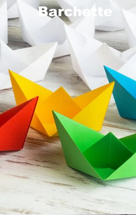 origami barchette